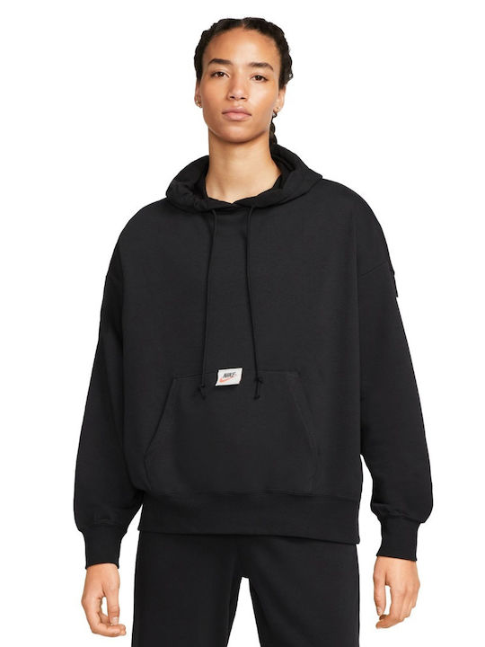 Nike Sportswear Circa 50 Damen Sweatshirt Kapuzen Schwarz DQ6224