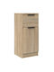 Wooden Storage Cabinet Sonoma Δρυς L30xW30xH70cm