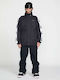 Volcom G0452307-BLK Ανδρικό Μπουφάν για Σκι & Snowboard Μαύρο