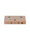 Pawise Ονυχοδρόμιο Σανίδα Μπεζ 48x20x9.5εκ.