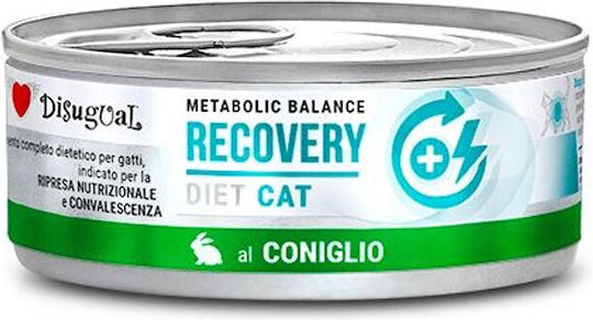 Disugual Metabolic Balance Recovery Wet Cat Food for Adult Cats in Cans with Rabbit Diet 85gr
