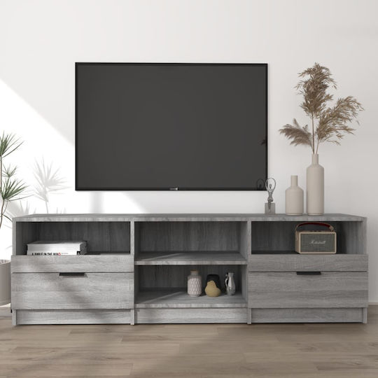 TV-Ständer Grau Sonoma M150xT33,5xH45cm