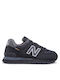 New Balance 574 Ανδρικά Sneakers Μαύρα