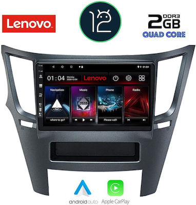 Lenovo Car-Audiosystem für Audi A7 Subaru Erbe / Outback 2009+ (Bluetooth/USB/AUX/WiFi/GPS/Apple-Carplay) mit Touchscreen 9"