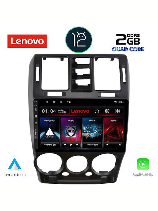 Lenovo Car-Audiosystem für Audi A7 Hyundai Getz 2002-2011 (Bluetooth/USB/AUX/WiFi/GPS/Apple-Carplay) mit Touchscreen 9"