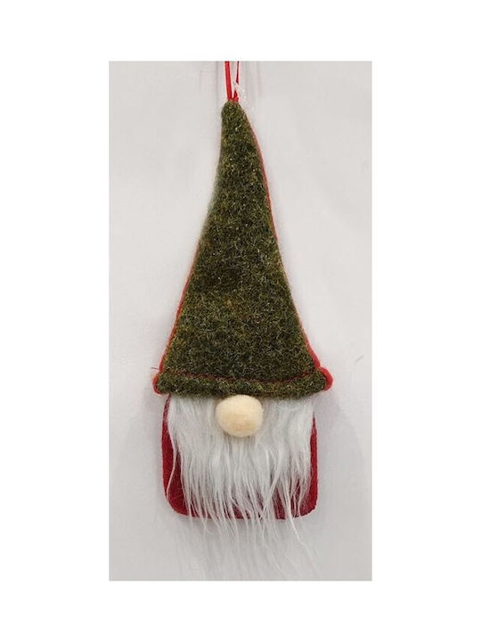 Artezan Christmas Fabric Figure Dwarf Green Height 16cm