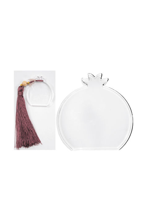 de birou Amulet Rodie Transparent din Plexiglas 7cm 1buc
