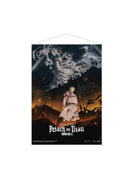 POPbuddies Poster ATTACK ON TITAN : THE FINAL SEASON - Visual 1 - Wallscroll 50X70cm (PBWS13)