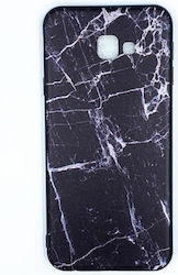 OEM Back Cover Σκληρής Σιλικόνης για Samsung Galaxy J4 Plus -black marble