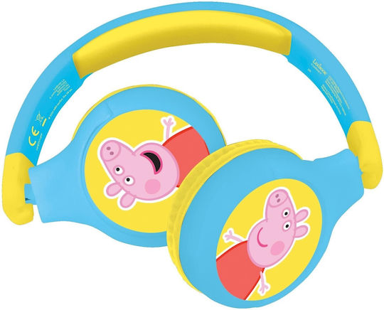 Lexibook Peppa Pig Безжични / Жични On Ear Слушалки с 60 часа Работа Светлосини