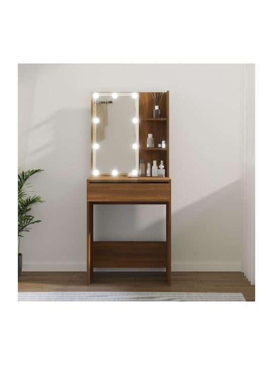 Floor-standing Bedroom Makeup Dressing Table Wo...