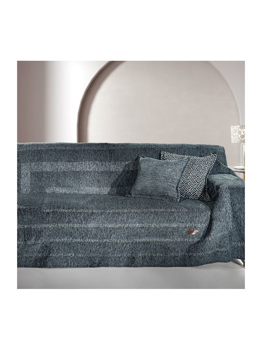 Guy Laroche Victor Three-Seater Sofa Throw Chen...