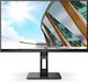 AOC 24P2QM VA Monitor 23.8" FHD 1920x1080 με Χρόνο Απόκρισης 4ms GTG