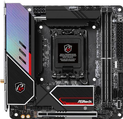 ASRock Z790 PG-ITX/TB4 Wi-Fi Дънна платка Mini ITX с Intel 1700 Сокет