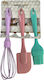 TnS Silicone Cooking Utensil Set Multicolour 3pcs