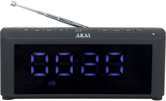 Akai Home Επιτραπέζιο Ψηφιακό Ρολόι με Ξυπνητήρι, Ραδιόφωνο και Ασύρματη Φόρτιση APRC-1000 Akai Home Επιτραπέζιο Ψηφιακό Ρολόι με Ξυπνητήρι, Ραδιόφωνο και Ασύρματη Φόρτιση APRC-1000