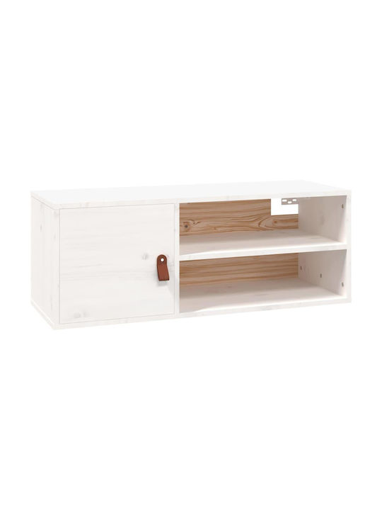 Cabinet Wall Natural - White 80x30x30cm