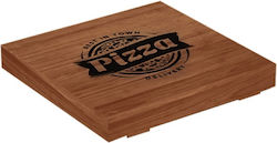 Kraft Σετ 100 Χάρτινα Κουτιά Πίτσας 26x26x4εκ. Kraft Microwelle