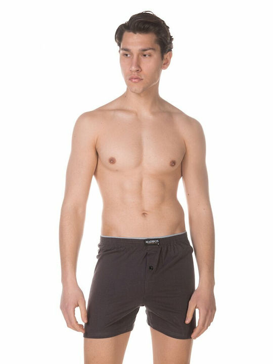 Comfort Herren Boxershorts Braun 1Packung