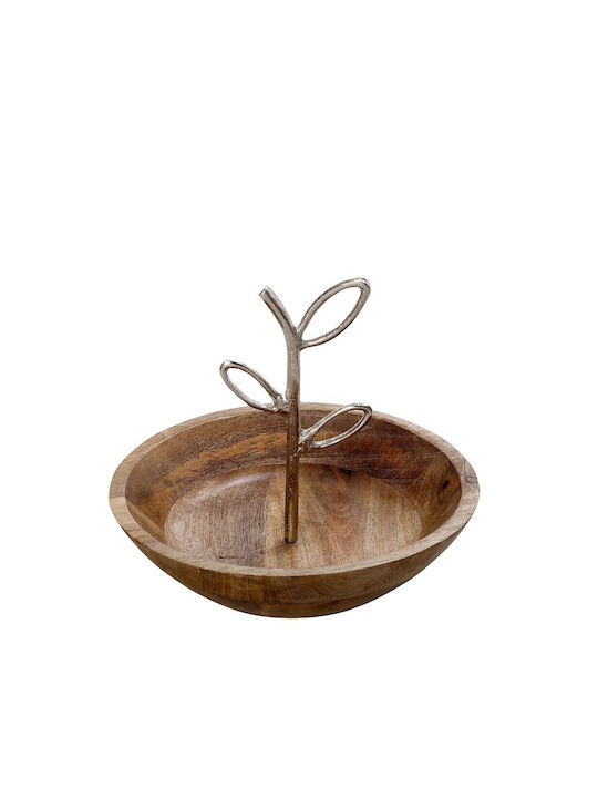 Espiel Decorative Bowl Brown 25x25x21cm