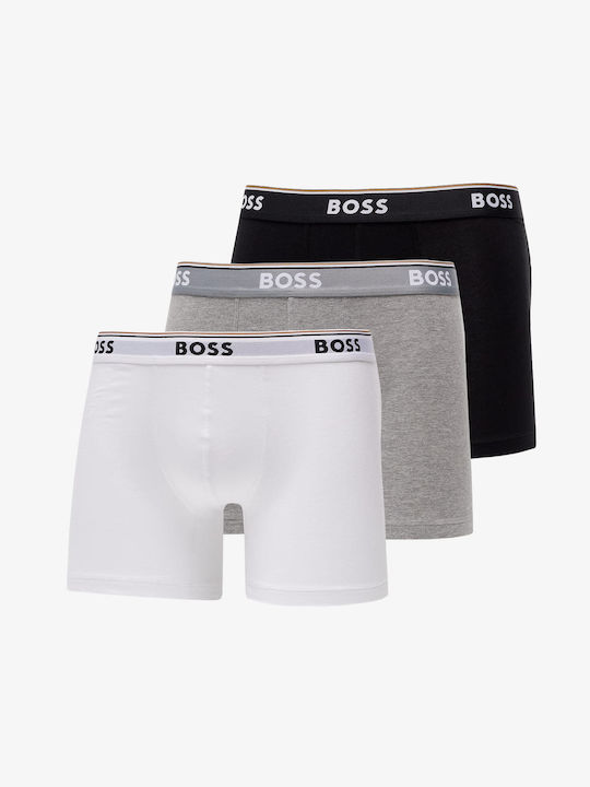 Boss Men's Boxers White/Grey/Black 3Pack