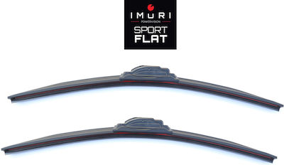 Imuri Front Car Wiper Blades Set 500mm/450mm for Hyundai Accent