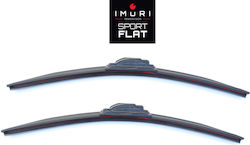 Imuri Sport Flat Преден Комплект Автомобилни Чистачки 500mm/475mm