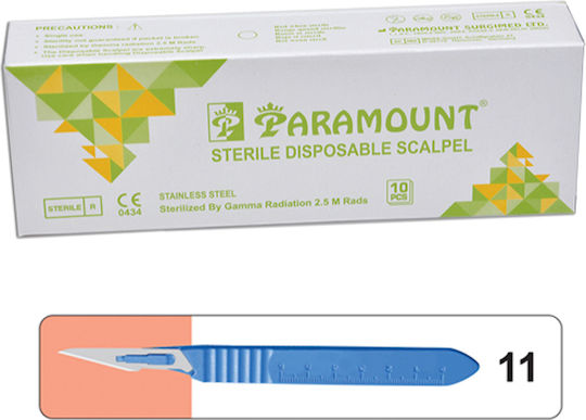 Medical Scalpel with Handle No11 10NS 10 Pieces