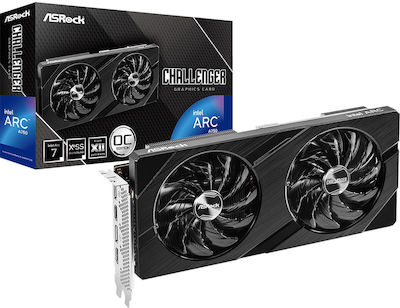 ASRock ARC A750 8GB GDDR6 Challenger D OC Graphics Card