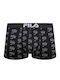 Men's Boxer Black with Patterns