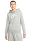 Women's Sweatshirt Hooded Gray
