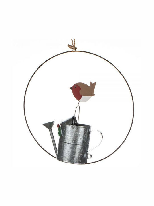 Synchronia Christmas Metal Decorative Wreath 28cm