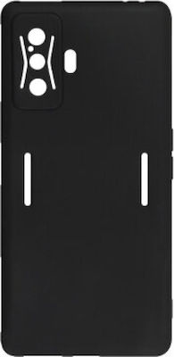 Senso Soft Touch Back Cover Σιλικόνης Μαύρο (Poco F4 GT 5G)