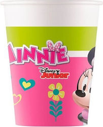 Balloon Minnie Mouse Glass for Party 1pcs