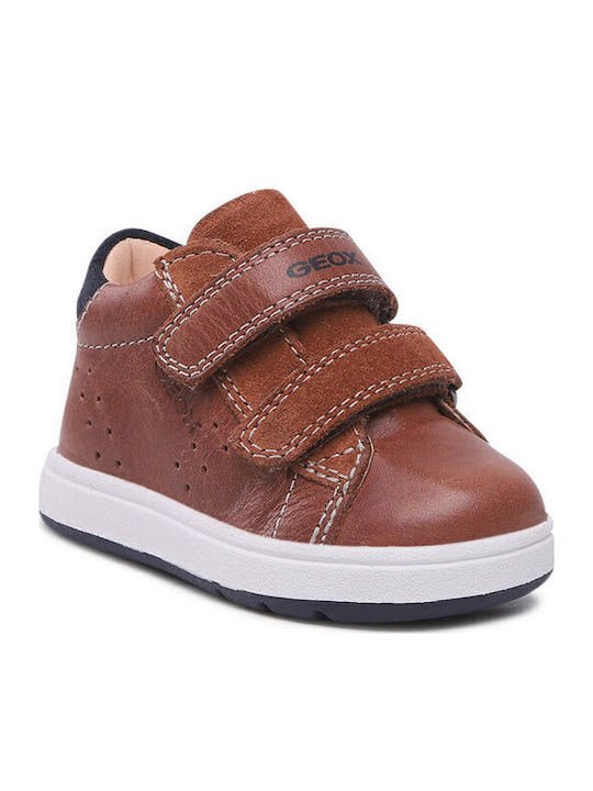 B Biglia Kids Sneakers Anatomic with Scratch Brown