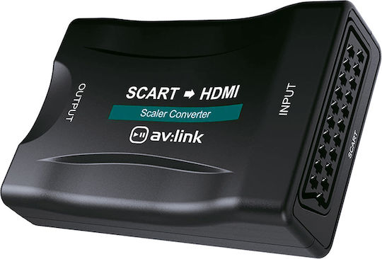 AvLink Scart Weiblich Zu HDMI Weiblich Konverter 1Stück