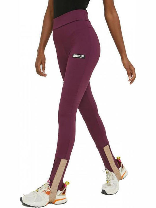 Apennines Women's Long Training Legging High Waisted Purple
