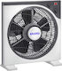 Brand BT-925 Box Fan 45W Fan Diameter 30cm White