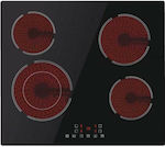 Davoline OBVC605Z Ceramic Cooktop Autonomous with Child Lock Function 59x52εκ.