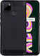 Sonique Brushed Carbon Back Cover Silicone / Plastic Black (Realme C21Y / C25Y)