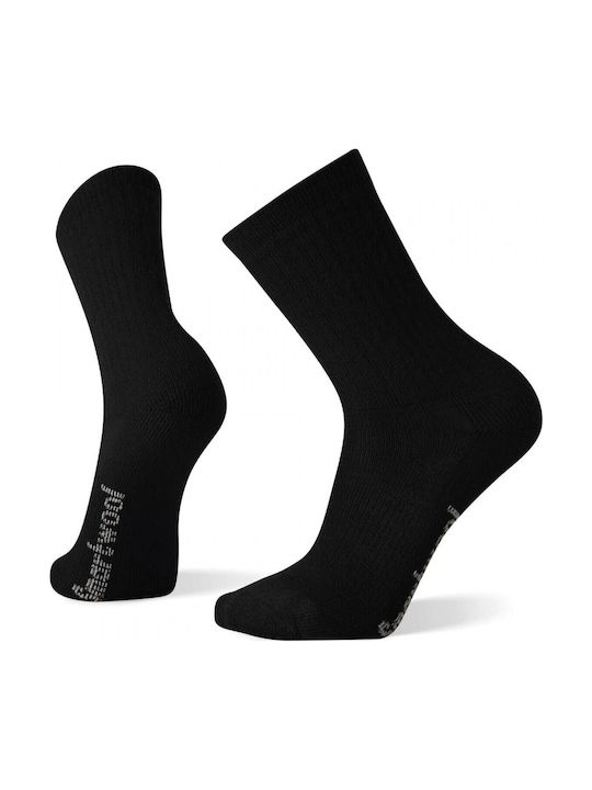 Smartwool Hike Classic Edition Full Cushion Solid Crew Șosete pentru Trekking Negre 1 pereche