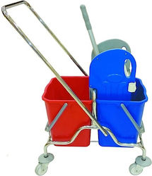 Cyclops Janitor & Housekeeping Cart 2x20lt