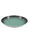 Sidirela Decoration Plate Soup made of Porcelain Blue with Diameter 23cm