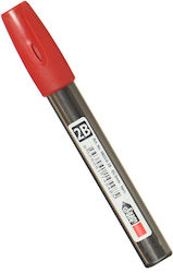 Stabilo 6 Pencil Leads Thickness 2mm Type 2B Red