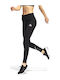 Graphique Holiday Schulung Frauen Lang Leggings Hochgeschnitten Schwarz