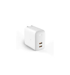 Aukey Wireless Charger GaN With 2 USB-C Output ...
