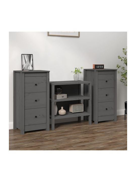 Schubladen Aufbewahrung mit 2 Schubladen Grey 2...