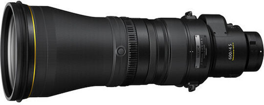 Nikon Full Frame Φωτογραφικός Φακός NIKKOR Z 600mm f/4 TC VR S Super Telephoto για Nikon Z Mount Μαύρος
