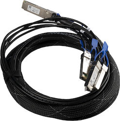 MikroTik Cablu de fibră optică SFP+ 3m Negru