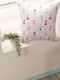 Teoran Kinder Wurfkissen Ballerina Mehrfarbig 65x65cm